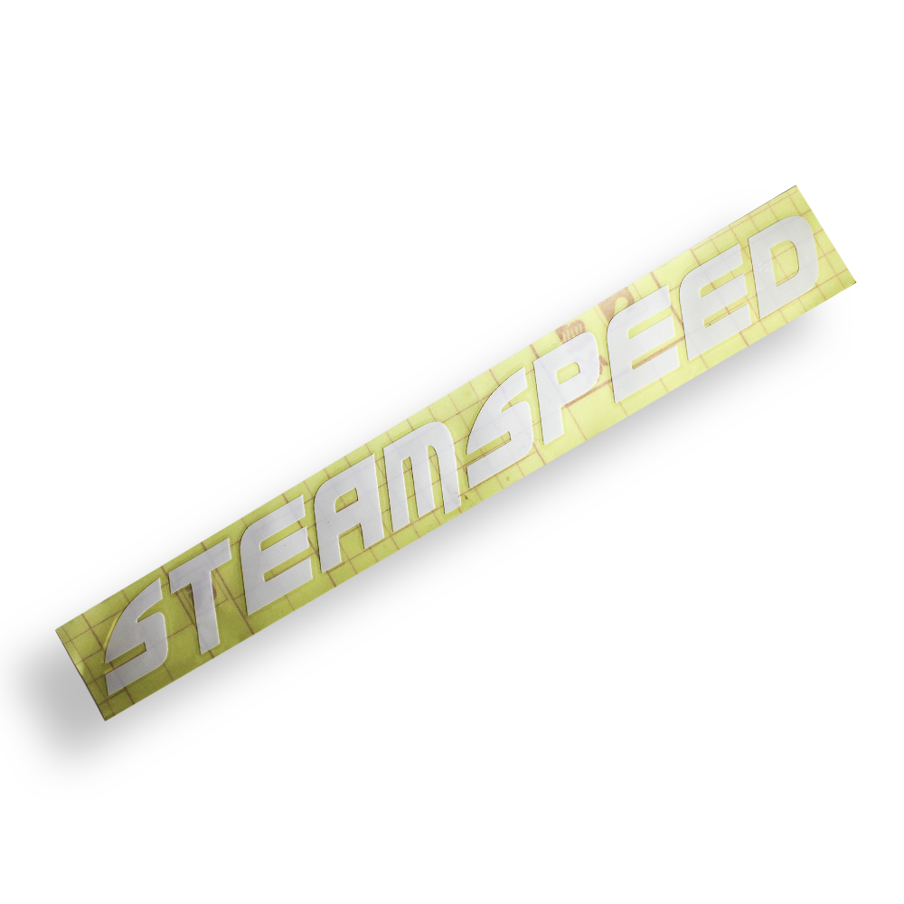 SteamSpeed Vinyl Cut Sticker (assorted colors)