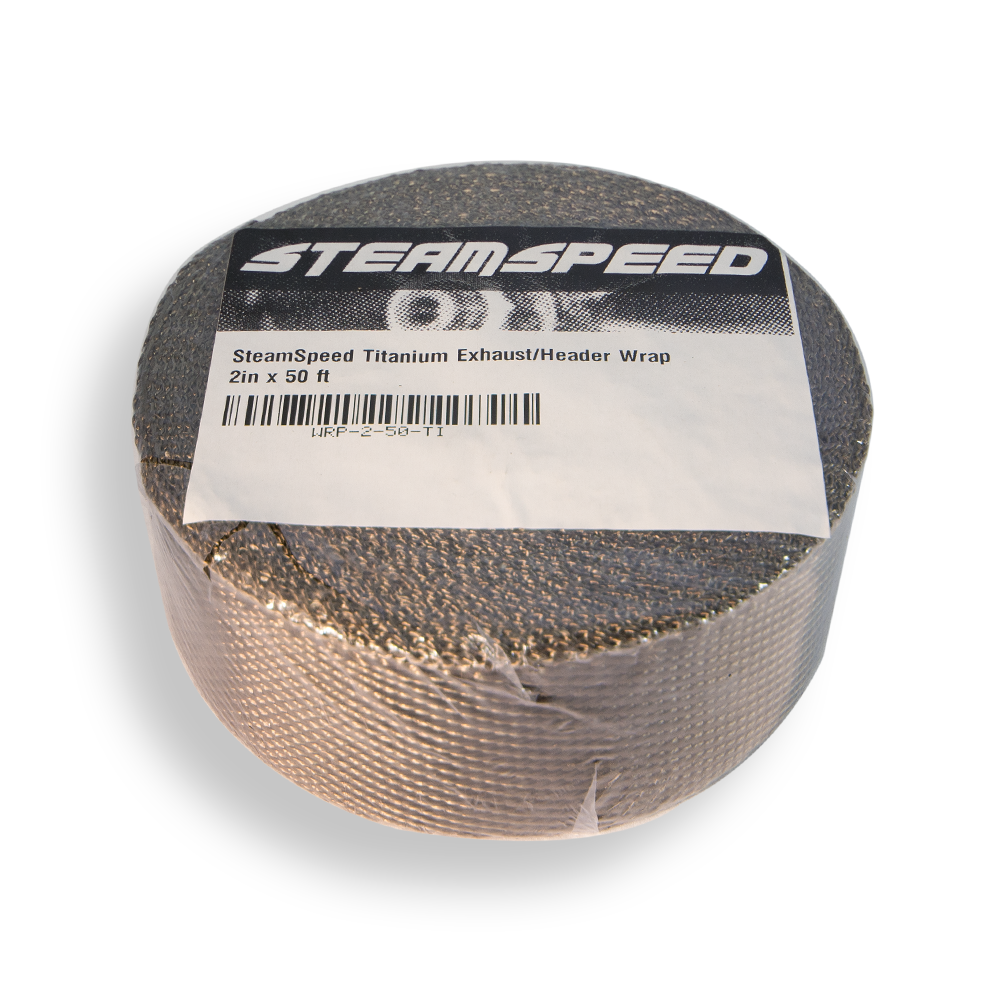 SteamSpeed Titanium Exhaust/Header Wrap 2in x 50 ft