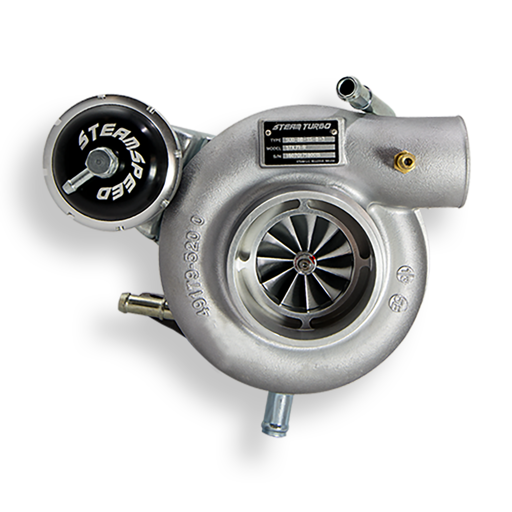 SteamSpeed STX 71R Ball Bearing Turbo for Subaru WRX & STI 8cm² w/ 3" inlet