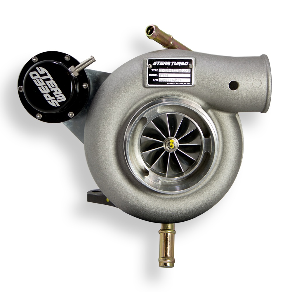 SteamSpeed STX 76+ Turbo for Subaru WRX & STI 10cm² (ported)