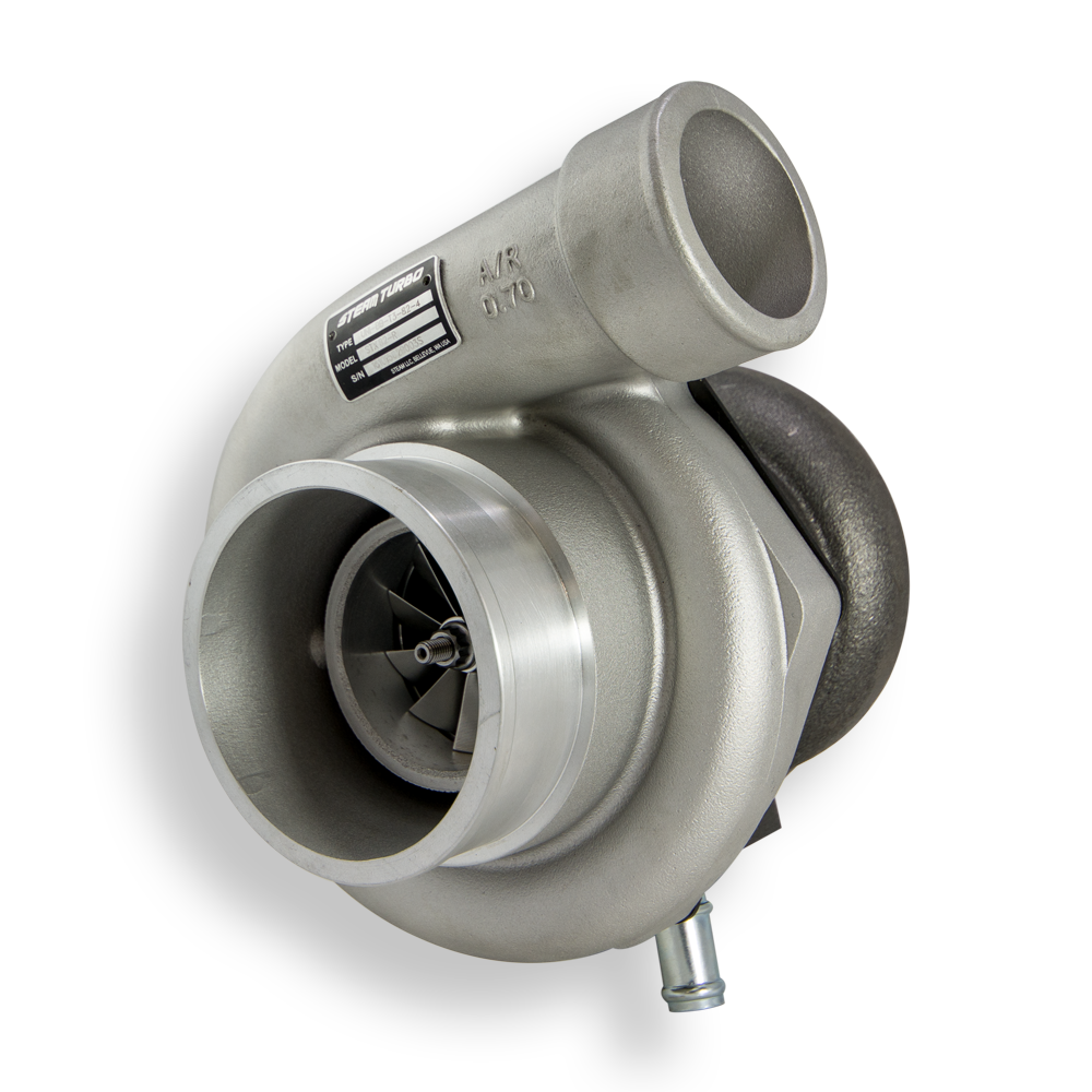 SteamSpeed STX 82R Ball Bearing Universal Turbo, 4" inlet (w/o hotside)